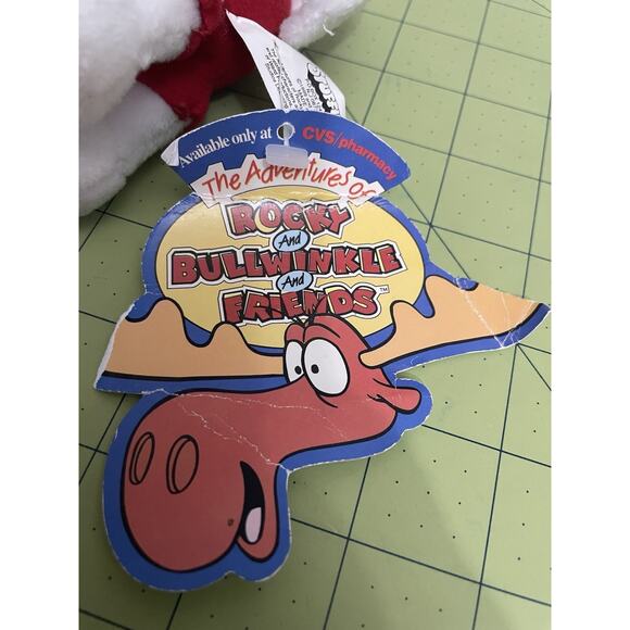 Rocky and Bullwinkle Friends Dudley Do Right Horse plush 9 inch Stuffins Vintage - Picture 6 of 10